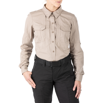 Сорочка тактична жіноча 5.11 Tactical Women's Stryke™ Long Sleeve Shirt S Khaki