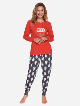 Piżama (bluza + spodnie) damska Doctor Nap PM.4312 XL Czerwona (5902701179519)