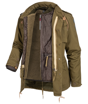 Куртка со съемной подкладкой SURPLUS REGIMENT M 65 JACKET M Olive