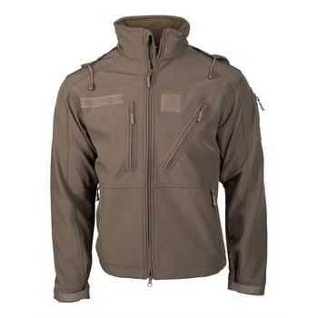 Куртка демісезонна софтшелл SOFTSHELL JACKET SCU S Ranger Green