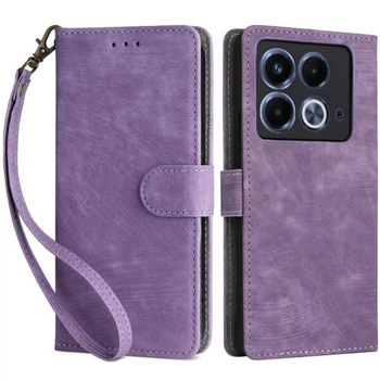 Чехол-книжка Deexe Delta Book для Infinix Note 40 - Purple