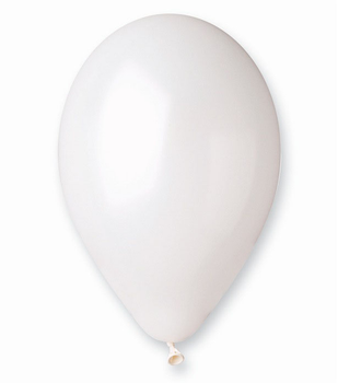 Balony Godan Metallic Pearl White 100 szt (8021886112917)