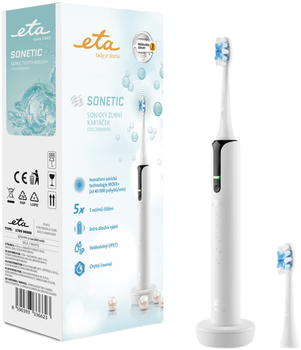 Elektryczna szczoteczka do zębów Eta Sonetic + Brush Head (ETA170990000)