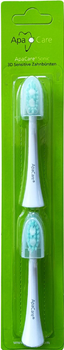 Набір зубних насадок для щітки ApaCare Sonic 3D Sensitive (2 шт.) (4260149350329)