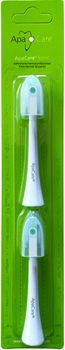 Набір зубних насадок для щітки ApaCare  Sonic Inter Polish (2 шт.) (4260149350398)