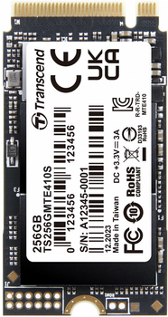 SSD диск Transcend 256GB M.2 PCI Express 4.0 x4 3D NAND TLC (TS256GMTE410S)