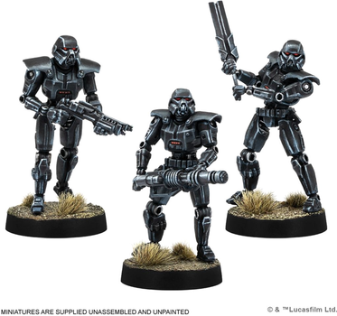 Zestaw figurek do gry planszowej Atomic Mass Games Star Wars Legion Imperial Dark Troopers (0841333120153)