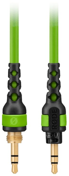 Kabel Rode 3.5 mm (mini-jack) - 3.5 mm (mini-jack) 2.4 m Green (RODE NTH-CABLE24G)