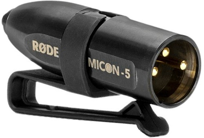 Adapter Rode MiCon5 Mini Jack 1/8" 3.5 mm Black (RODE MICON-5)