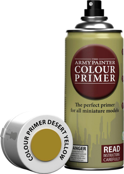 База-спрей The Army Painter Colour Primer Desert Жовтий 400 мл (5713799301115)