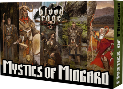 Dodatek do gry planszowej Portal Games Blood Rage Mystics of Midgardu (8435407608825)