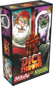 Gra planszowa Lucky Duck Games Dice Throne: Santa Claus Vs Krampus (0691835188737)