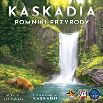 Dodatek do gry planszowej Lucky Duck Games Kaskadia Pomniki przyrody (0691835196237)