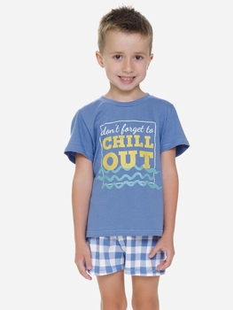 Підліткова піжама для хлопчика Doctor Nap PDU.5346 146-152 см Синя (5902701191832)