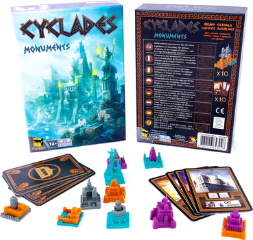 Додаток до настільної гри Rebel Cyclades: Monuments (3760146649569)