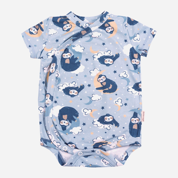 Дитяче боді-футболка для новонароджених Doctor Nap BOD.5378 62-68 см Синє (5902701193997)