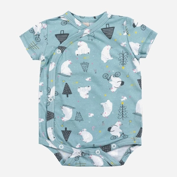 Дитяче боді-футболка для новонароджених Doctor Nap BOD.5378 56-62 см Різнокольорове (5902701194017)