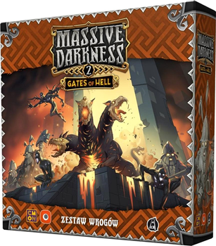 Dodatek do gry planszowej Portal Games Massive Darkness 2: Gates of Hell Zestaw wrogów (5902560387667)