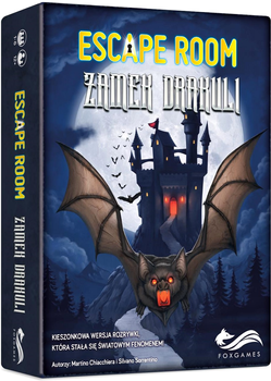 Настільна гра FoxGames Escape Room Dracula's Castle Second Edition (5907078167831)