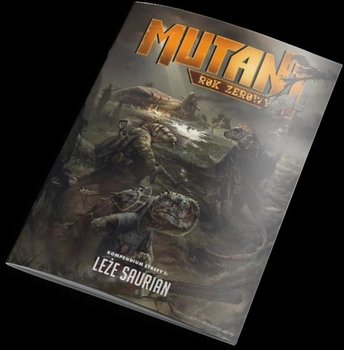 Dodatek do gry Galakta Mutant: Year Zero Zone 1 Compendium Saurians Lair (9788392628880)