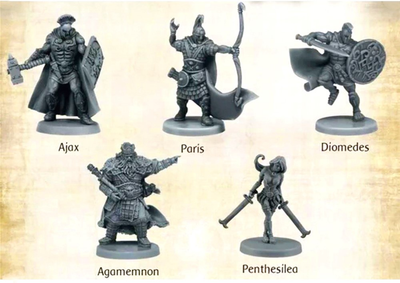 Додаток до настільної гри Monolith Mythic Battles: Pantheon Heroes of the Trojan Wars (3760271440093)