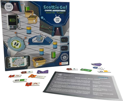 Настільна гра BeCreo Scottie Go! Going Adventures Digital Planet (5906395894628)