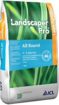 Удобрение для газона длительного действия LandscaperPro All Round 24+5+8+2MgO 4-5 месяцев (8712994017828)