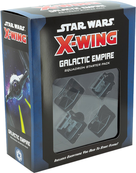 Додаток до настільної гри X-Wing Atomic Mass Games 2nd ed.: Galactic Empire Squadron Starter Pack (0841333121273)
