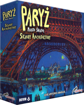 Dodatek do gry planszowej Lacerta Paryz Miasto światei Skarby architektury (5908445421006)