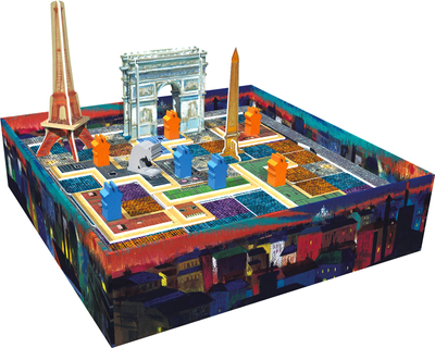 Dodatek do gry planszowej Lacerta Paryz Miasto światei Skarby architektury (5908445421006)