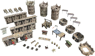 Model do składania Battle Systems Tabletop Games & Terrain Fantasy Citadel (5060660090945)