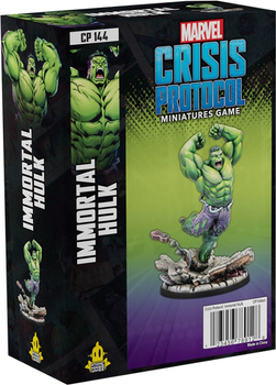 Фігурка для складання та розфарбовування Atomic Mass Games Marvel Crisis Protocol Immortal Hulk (0841333121310)