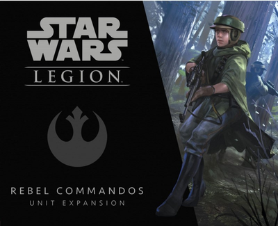 Zestaw figurek do złożenia i pomalowania Fantasy Flight Games Star Wars Legion Rebel Commandos Unit Expansion 7 szt (0841333105211)