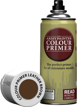 База-спрей The Army Painter Colour Primer Leather Коричневий 400 мл (5713799300415)