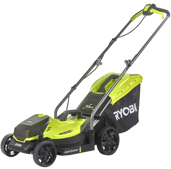Газонокосарка Ryobi акумуляторна RLM18X33B-40, 18В, 33см, 25-65мм , 1 акк. 4.0 А/г, 35л (5133004306)