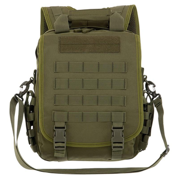 Рюкзак тактичний патрульний Military Rangers ZK-9108 розмір 35x29x10см 10л Оливковий