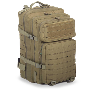 Рюкзак тактический штурмовой SILVER KNIGHT 1512 размер 50х36х12см 22л Оливковый