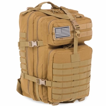 Рюкзак тактический штурмовой SP-Sport ZK-5508 размер 48х28х28см 38л Хаки