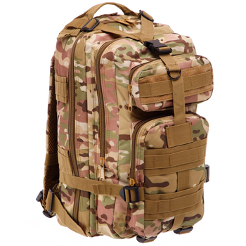Рюкзак тактичний штурмовий SILVER KNIGHT TY-5710 розмір 40x20x20см 16л Камуфляж