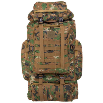 Рюкзак тактический рейдовый SP-Sport TY-9188 размер 58х34х17см 34л камуфляж зеленый