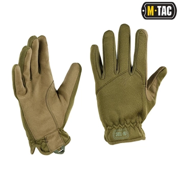 Перчатки тактические, нейлонові M-Tac SCOUT TACTICAL MK.2 Olive (Оливкові) Розмір L