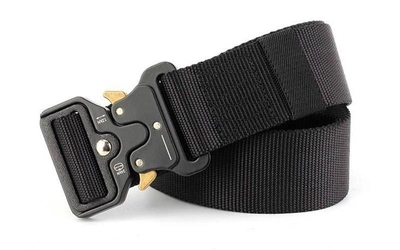 Ремень тактический SP-Sport Tactical Belt TY-6840 125x3,8см Черный