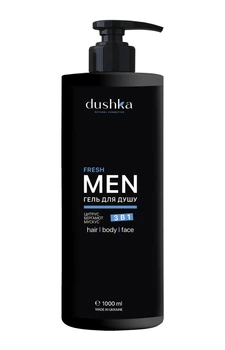 Гель для душа 3 в 1 Dushka Fresh 1000 мл