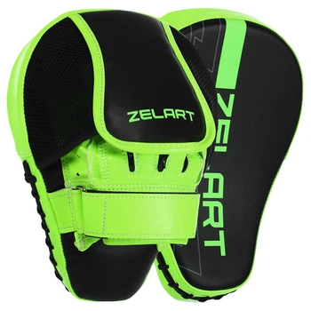Лапа изогнутая (2шт) Zelart Fight Gear 9057 размер 26x19,5x8см Black-Green