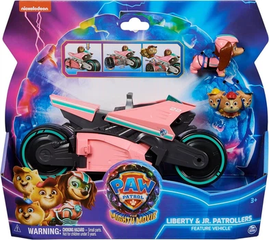 Оригинал Spin Master Paw Patrol Mighty Movie Liberty and Junior Patrollers Щенячий патруль Либерти
