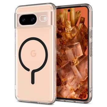 Чехол Spigen Ultra Hybrid Metal Ring MagFit для Google Pixel 8 Black (ACS06281)