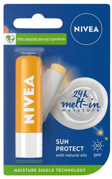 Бальзам для губ Nivea Sun Protect SPF 30 4.8 г (4005900551269)