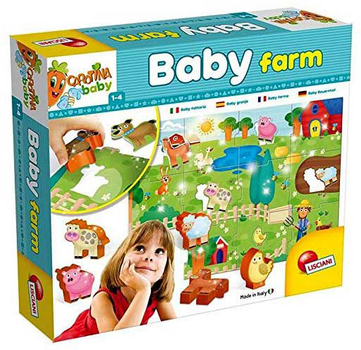 Zestaw do gry Lisciani Giochi Baby Farm 70 x 50 cm (8008324067848)