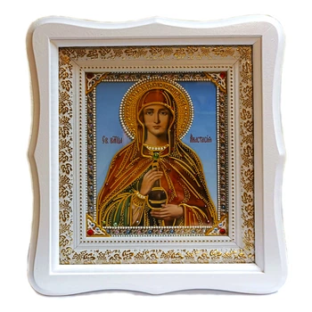 Ікона Свята Анастасія 150*180 білий кіот