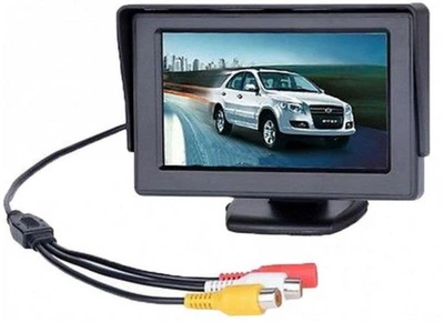 Монитор автомобильный TFT LCD 4,3" для двух камер